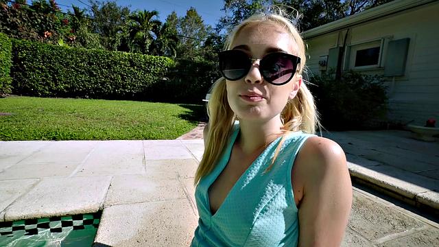 Braceface Begs for a Massive Cock in Her Tight Ass and Tight Pussy