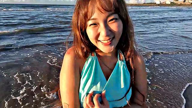 POV Date And Hardcore Fucking With Busty Cutie Jinbaona