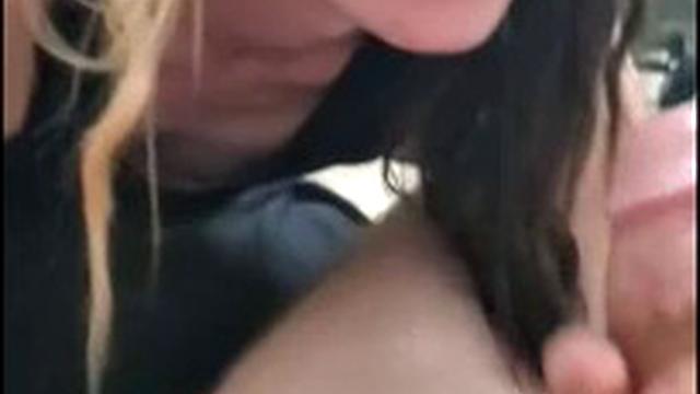 Hot blonde deepthroat