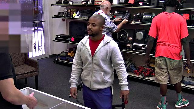 Real black straight guy being bottomed