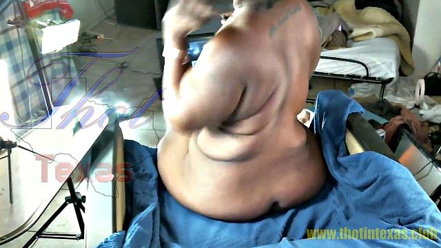 Watch this American BBW MILF get down and dirty with Enjoi in Texas