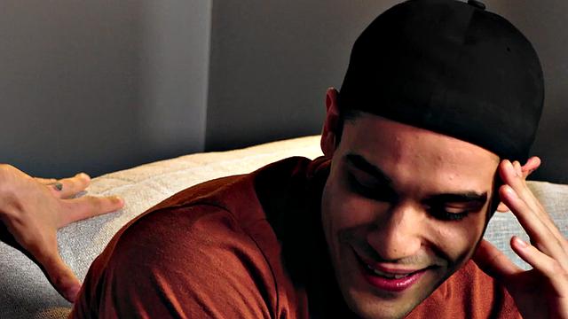 Hairy stud rimmed and fucked by BF till cumshot