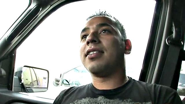 Bukkake facial after riding dick