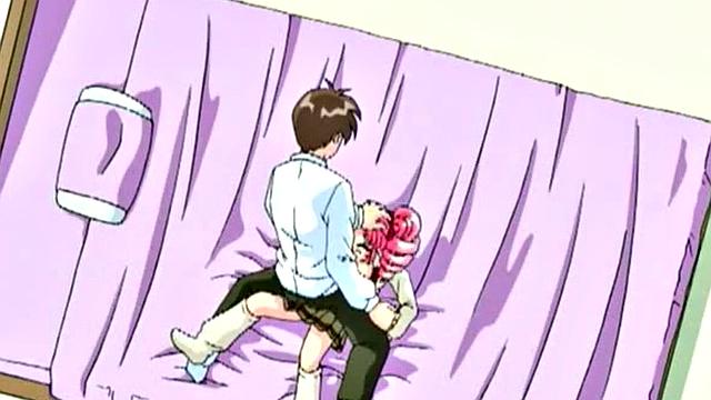 Kinky student bangs tutor and takes a cumshot on her bald pussy