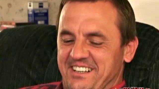 Ronnie is 45 years old and claims he's bisexual, so maybe he'll be willing to do an action scene in the future. For now, we get to watch this man get naked and jack off.