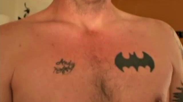 Ronnie is 45 years old and claims he's bisexual, so maybe he'll be willing to do an action scene in the future. For now, we get to watch this man get naked and jack off.