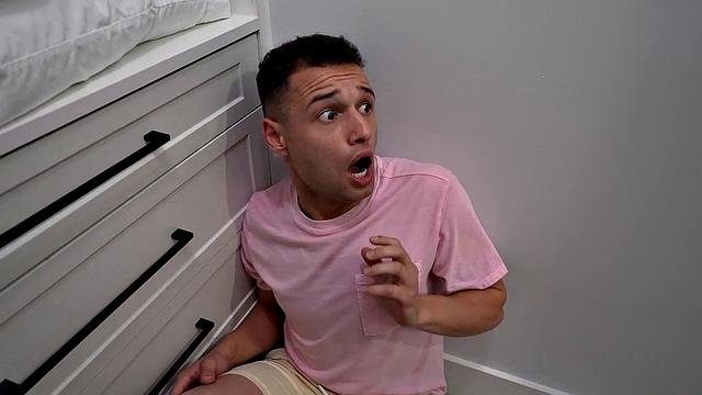 Curvy Asian stepmom teases and pussypounded by stepson