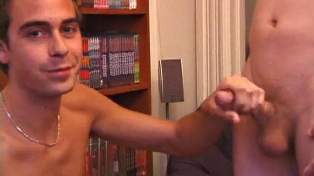 Shane returns for another scene with Vincenzo who can't wait to get naked and play.