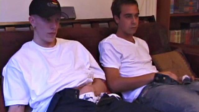 Shane returns for another scene with Vincenzo who can't wait to get naked and play.