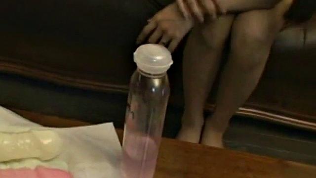 Cute Japanese teen toyed hard in her pussy