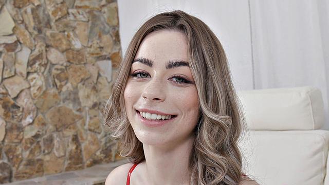 Coed Cutie's First Double Vag