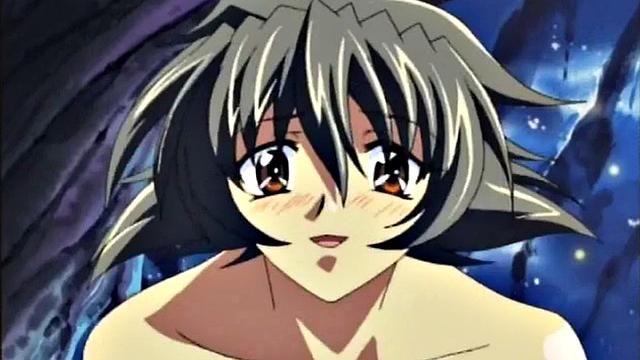 аниме-девка с сиськами и языком - смеёмся и трахаемся