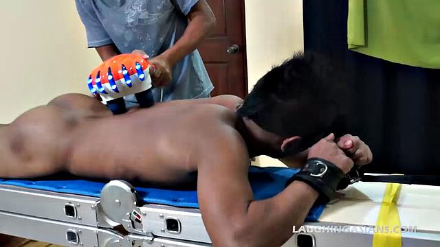 This gay-4-pay Asian tickle boy has about the most perfect body I've ever seen on an Asian twink.