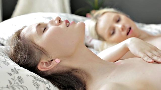 Eva, Mirta - two wangs for a needy slut