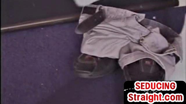 Seducing amateur guys wanking cocks in gay porn