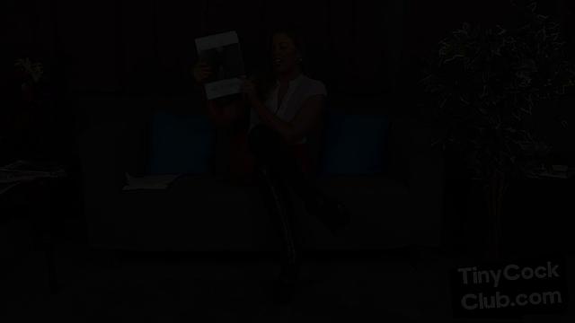 Cougar commenting on small dick pics