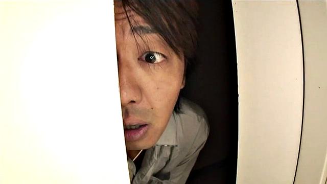 Aya in nurse uniform gives a show of herself