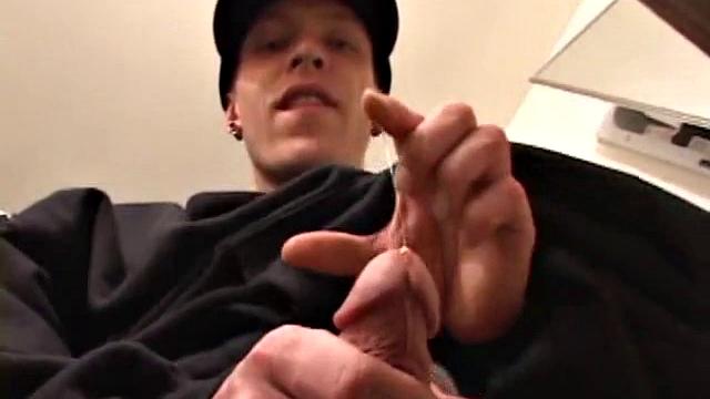 We just can't get enough of Shane and his beautiful cock. Here's another solo jerk off video, with an explosive conclusion. That punk can really work his tool.