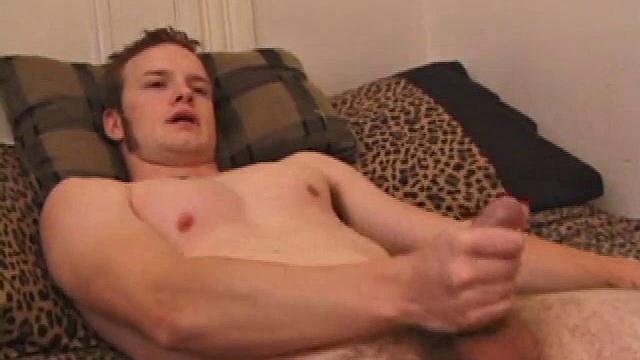 Horny Lex Python lubes up before stripping naked. As he beats off, Lex shows us his ass and in no time flips his legs over his head and explodes a cum load onto his face.