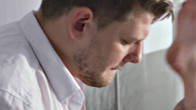 Sex worker quenching cum thirst