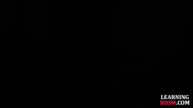 Nasty cougar shaves babe