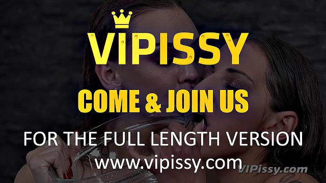 Stunning Girls Shower In Piss