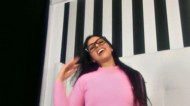 Roundbooty Latina rides hung male before POV drilled