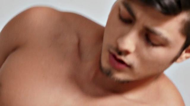 Straight jock eases anal tension