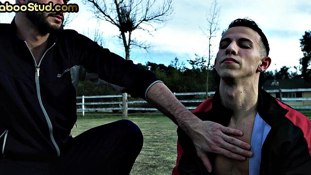 Taboo stud barebacked by stepbrother after training