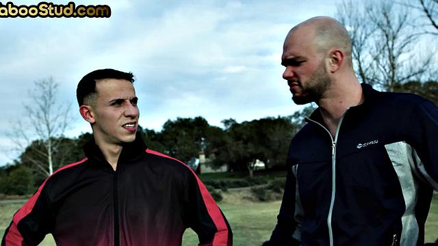 Taboo stud barebacked by stepbrother after training