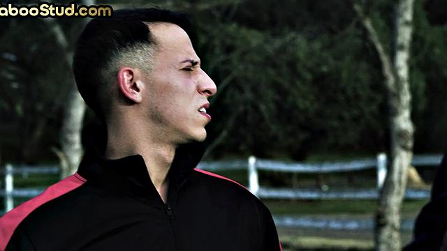 Taboo stud barebacked by stepbrother after training