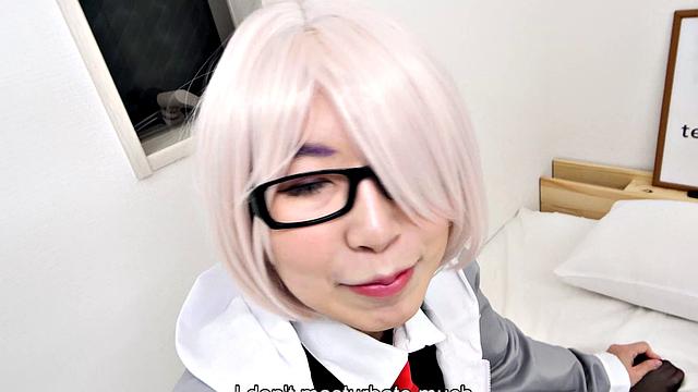 Kyoko Mikami with her huge tits is back for more sexy fun in her costume