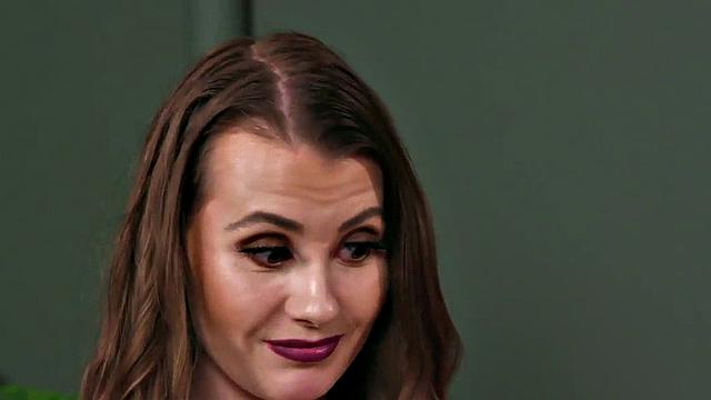 Voyeur British domina teases her cum on feet