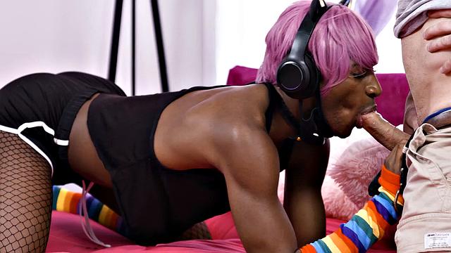 HETEROFLEXIBLE - Fem Twink Gives Straight Roommate His Holes To Fuck