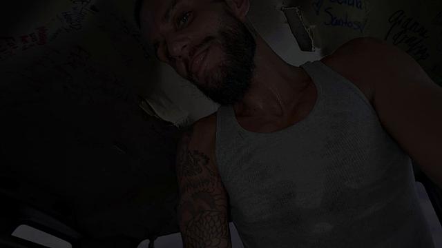 Worker from street fucks gay ass in public outdoor van