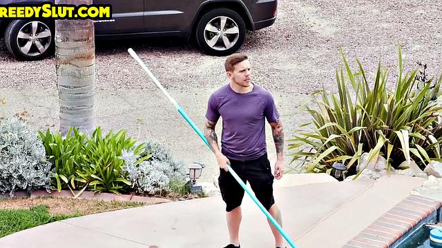 Big-titted Trans MILF assfucked in doggystyle by neighbor