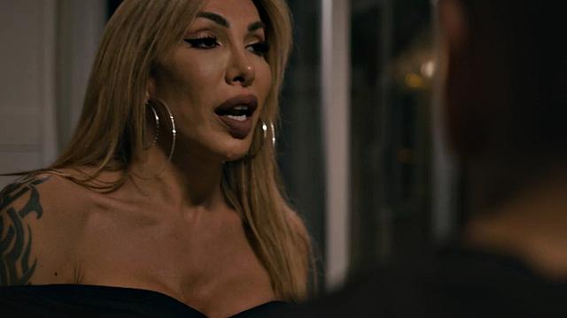 Busty big tits TS barebacked by deepthroated BF