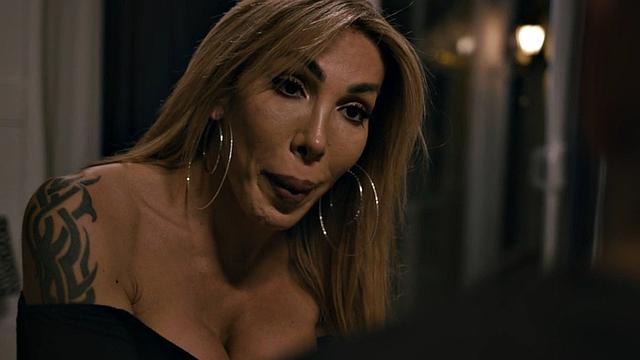 Busty big tits TS barebacked by deepthroated BF