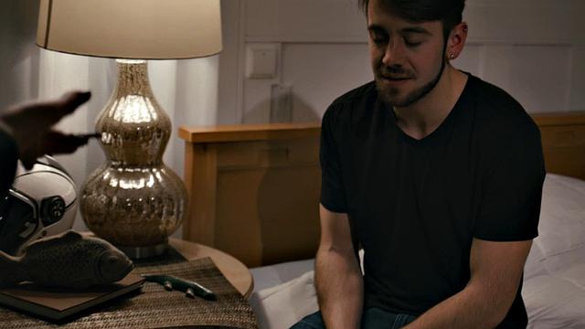 Busty big tits TS barebacked by deepthroated BF