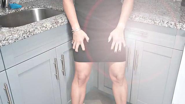 Una is Hot in the Kitchen