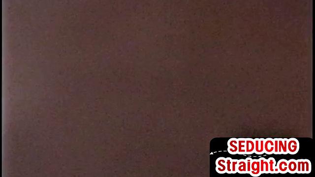 Vintage str8 stud 1st time sucked by in homemade BJ