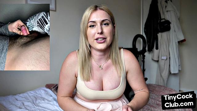 MILF perverted nympho talks dirty about tiny dicks
