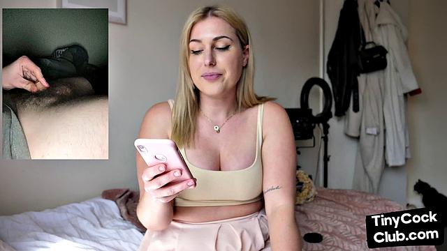 MILF perverted nympho fem talks dirty about tiny dicks