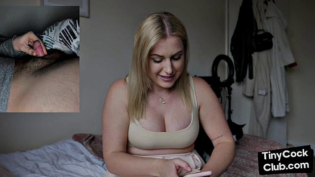 MILF perverted nympho fem talks dirty about tiny dicks