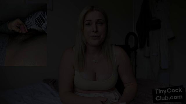 MILF perverted nympho fem talks dirty about tiny dicks