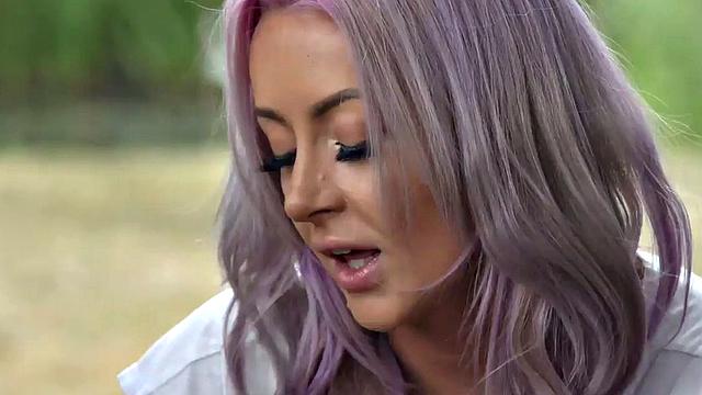 CFNM outdoor British babes wank cock in HJ action