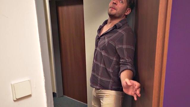 Cockriding sluts smashed by one cock in hostel room