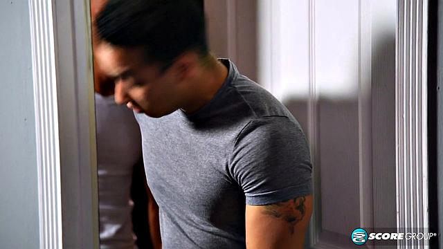 MILF Karen Kougar gets by two young studs