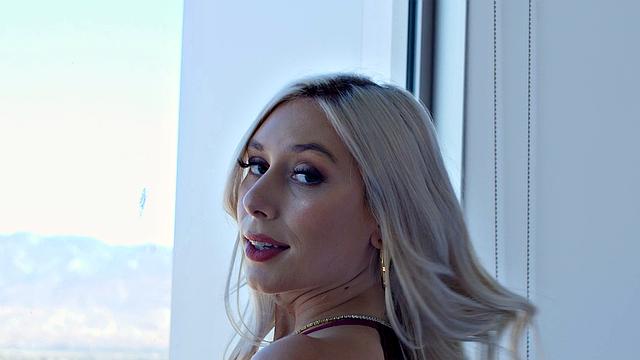 Blonde Newcomer Kay Lovely Fucked And Creampied In AV