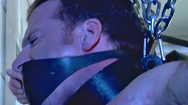 Huge Muscle Man Flogged - Dire Callahan &amp;amp; Derek Pain